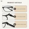 5 Pack Reading Glasses for Women Blue Light Blocking Spring Hinge 1.50 view 3