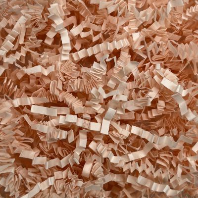 Champagne Crinkle Cut Paper Shred Filler, 1 LB Basket Filler Shredded Paper, Confetti Stuffing for Basket Filling, Halloween, Valentine's Day, Birthdays, Gift Wrapping, Stuffer Party Supplies