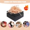 Champagne Crinkle Cut Paper Shred Filler, 1 LB Basket Filler Shredded Paper, Confetti Stuffing for Basket Filling, Halloween, Valentine's Day, Birthdays, Gift Wrapping, Stuffer Party Supplies view 2