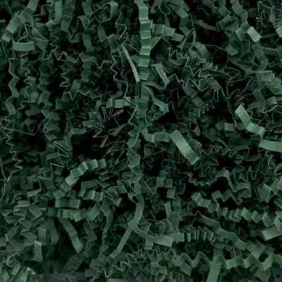 Crinkle Cut Paper Shred Filler, 1 LB Dark Green Basket Filler Shredded Paper, Confetti Stuffing for Basket Filling, Halloween, Thanksgiving, Christmas, Birthdays, Gift Wrapping, Stuffer Party Supplies