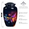 Dragon Fly Urn, Small Urns Human Ashes, Funeral Urns for Ashes Adult, Urn for Ashes Adult Male, Small Urn for Ashes Keepsake, Cremation Urns for Human Ashes (Size - 10inch 1Pcs, 3inch 4Pcs) view 2