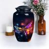 Dragon Fly Urn, Small Urns Human Ashes, Funeral Urns for Ashes Adult, Urn for Ashes Adult Male, Small Urn for Ashes Keepsake, Cremation Urns for Human Ashes (Size - 10inch 1Pcs, 3inch 4Pcs) view 3