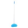 140cm Extra Long Round Duster,360 Degree Rotation Multifunctional Washable Ceiling Fan Duster Dust Removal Tool for High Ceilings Furniture (Blue) view 3