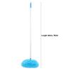 140cm Extra Long Round Duster,360 Degree Rotation Multifunctional Washable Ceiling Fan Duster Dust Removal Tool for High Ceilings Furniture (Blue) view 4