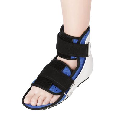 SFKLYU Foot Drop Fixation Splint Ankle Support Stabilizer Brace Adjustable Ankle Support Wrap Strap for Foot Drop, Varus, Valgus Correction, Foot Training Equipment,Left,S