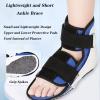 SFKLYU Foot Drop Fixation Splint Ankle Support Stabilizer Brace Adjustable Ankle Support Wrap Strap for Foot Drop, Varus, Valgus Correction, Foot Training Equipment,Left,S view 3