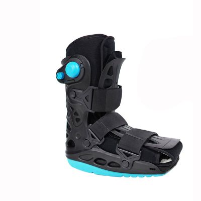SFKLYU Ankle Splint for Walking Boots Foot Orthosis Support Splint Foot Ankle Support Fracture Boot for Foot or Ankle Injuries, Foot Fractures or Sprains,Right 1,S