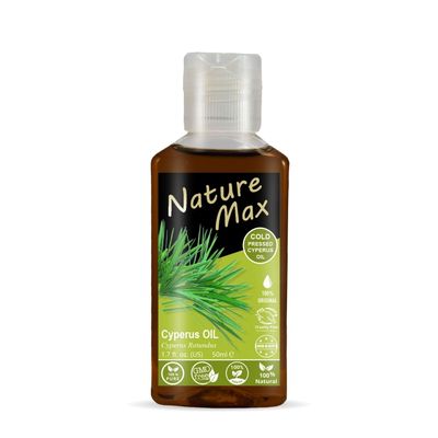 bonballoon Nature Max Cyperus Oil Natural Cold Pressed Premium Undiluted Pure Egyptian Arab Egypt For Skin Care Non Gmo Halal (1 Pack = 1.7 oz / 50 ml)