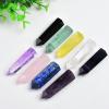 Natural Crystal Column Hexagonal Single-Pointed Crystal Column Standard Model Various Materials semi-Precious Crystal ornaments-K5-Brazilian Amethyst 6-7cm view 2