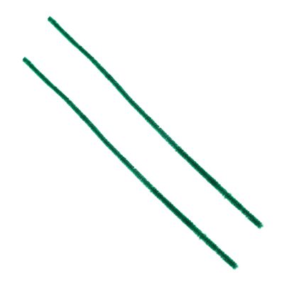 Homoyoyo 200pcs Chenille Stems for DIY Crafts - Fluffy Green Pipe Cleaners for Creative Projects and
