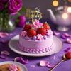 12 Pcs Happy Mother's Day Cake Toppers Gold Love Heart Cake Decoration Acrylic Cake Accessories Cupcake Picks for Mom Birthday Dessert Party Supplies view 3