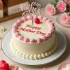12 Pcs Happy Mother's Day Cake Toppers Gold Love Heart Cake Decoration Acrylic Cake Accessories Cupcake Picks for Mom Birthday Dessert Party Supplies view 4