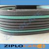 ZIPLO CARE Umbilical Hernia Support Belt for Men | Adjustable Abdominal Binder | Breathable Compression Wrap for Navel Hernia, Post-Surgery Recovery & Belly Button Pain Relief (Grey & Blue, Small) view 2
