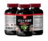 Anti-gray hair supplement - GRAY HAIR REVERSE COMPLEX - gray hair reversal supplements, Biotin, Horsetail, Nettle Root, hair support vitamins, hair growth products, hair restoration 1 Bottle 60 Caps view 1