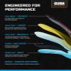 Remind Insoles Cush | Shoe Inserts for Mid-High Arch Support | Ski Boot, Snowboarding & Skateboarding | Walking & Running | Lightweight Comfort | Reflexology | Mens Size 10-10.5 view 2