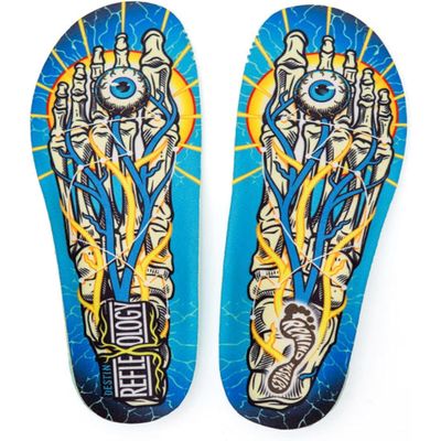 Remind Insoles Destin | Shoe Inserts for Low Arch Support | Ski Boot, Snowboarding & Skateboarding | Walking & Running | Lightweight Comfort | Reflexology | Mens Size 6-6.5