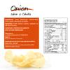 Crispy Cassava French Onion Dip Premium Yuca Snack - 5 Pack Thinly Sliced & Crunchy, Gluten Free Chips, Non-GMO Lightly Seasoned for Bold Taste snack pack Perfect for Healthy Snacking & Travel 2.5oz view 4