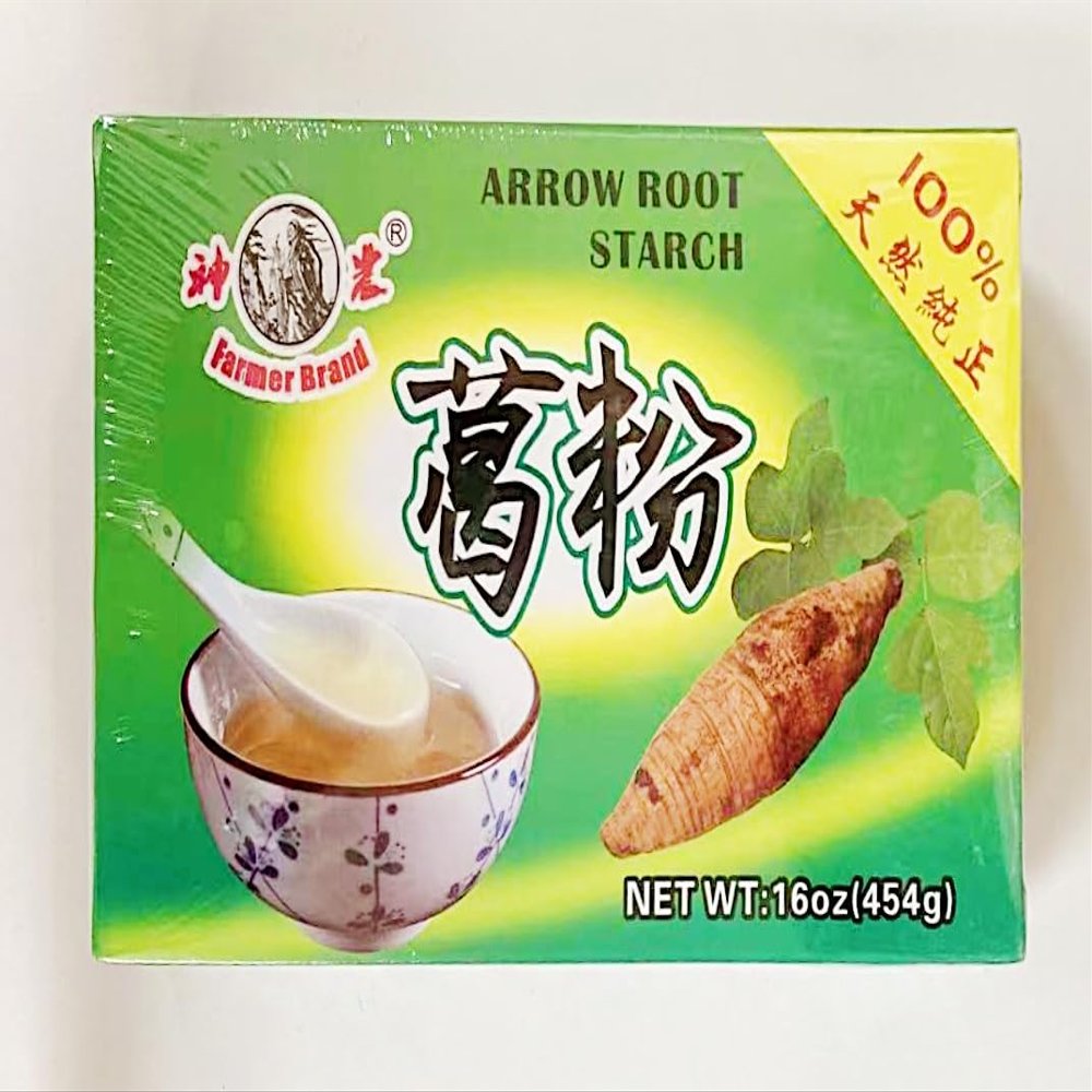 Arrow Root Starch Powder, 16 oz, 100% Pure