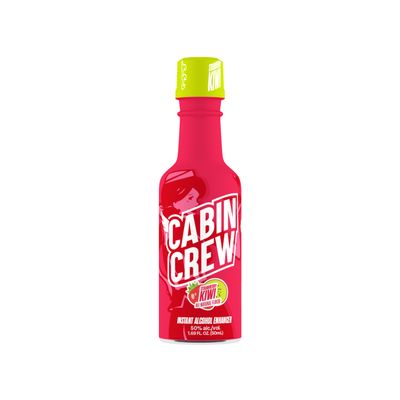 Cabin Crew Real Fruit Flavored Liquid Enhancer 1.69 fl. oz. (Strawberry Kiwi)
