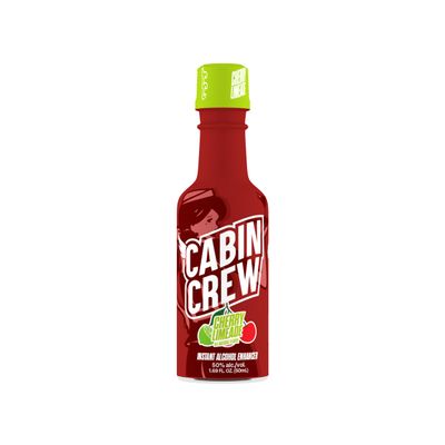 Cabin Crew Real Fruit Flavored Liquid Enhancer 1.69 fl. oz. (Cherry Limeade)
