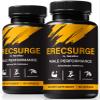 (2 Pack) Erecsurge for Men, Official Erec Surge All-Natural Male Formula for Overall Physical Health & Well-Being Support, Premium Pills for Lasting Energy, Stamina & Performance (120 Capsules) view 1