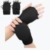 Weighted Gloves for Tremors Adjustable Hand Stability Aid Parkinson's Patient Grip Strength Trainer Tremors Provide Helps with Maximum Finger Weight Strenthening Motor Skills Tool(Black) (1 Pair) view 1