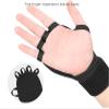 Weighted Gloves for Tremors Adjustable Hand Stability Aid Parkinson's Patient Grip Strength Trainer Tremors Provide Helps with Maximum Finger Weight Strenthening Motor Skills Tool(Black) (1 Pair) view 4