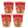 LENITH Instant Korean Street Food 4 Cups, Sweet and Spicy Gochujang Sauce Tteokbokki in Cup, K-Food Original Flavor, Rice cakes 6.2oz. 175g view 1