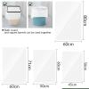 Trash Bags, Biodegradable High Load-Bearing Trash Bags, Small Size, Durable and Leakage-Proof, Kitchen Bathroom Office Use (White, 4 Gallons100 PCS) view 4