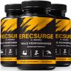 (3 Pack) Erecsurge for Men, Official Erec Surge All-Natural Male Formula for Overall Physical Health & Well-Being Support, Premium Pills for Lasting Energy, Stamina & Performance (180 Capsules) view 1