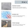 Extra Long Window Cleaning Pole, 16 20 25 Feet 30 35 40 FT Window Washing Kit for Malls/Apartment, Glass Cleaner Tool for Tiles/Shower Glass Doors(Length 5m/16.4ft) view 3