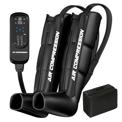 Air Compression Therapy System, Leg Massager for Pain and Circulation, Full Leg Recovery Boots Cordless Air Compression Boots, Fast Recovery Therapy for Athletes, M