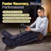 Air Compression Therapy System, Leg Massager for Pain and Circulation, Full Leg Recovery Boots Cordless Air Compression Boots, Fast Recovery Therapy for Athletes, M view 4