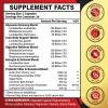 Probiotics for Men, Potent 50+ Mens Probiotic, Complete Gut & Digestive Health, with 850 Billion CFU, 1900mg Prebiotic Fiber, Energize, Immune, Mens Probiotics for Gut Health Over 50-90 Capsule view 2