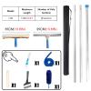 Multi-Purpose Window Squeegee Cleaner, Windows Clean Rods for Ceiling/Tall Skylights, Wall Cleaner Mops/Glass Cleaning Tool view 2