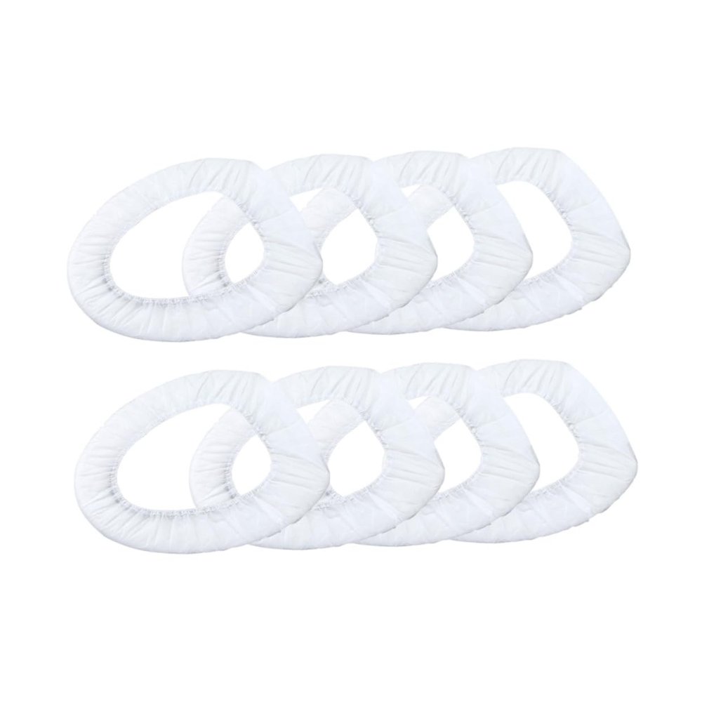 Didiseaon 50pcs Bathroom Accessories Toilet Seat Cover Non-woven Mat Disposable Cushion for Travel