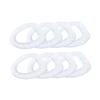 Didiseaon 50pcs Bathroom Accessories Toilet Seat Cover Non-woven Mat Disposable Cushion for Travel view 1