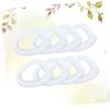Didiseaon 50pcs Bathroom Accessories Toilet Seat Cover Non-woven Mat Disposable Cushion for Travel view 4