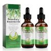 2 Pack Rosemary Oil for Hair Growth, Natural Essential oil with Aromatic Experience, Organic Pure Rosemary Essential Oil for Beard Growth, Eyelash Care, Nourishes the Scalp, Skin Care view 1