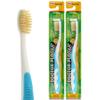 MOUTHWATCHERS Soft Childrens Flossing Manual Toothbrush, Set of 2, Blue Toothbrushes for Kids & Teens, Ultra Clean, by Dr. Plotka's view 1