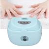 Electric Automatic Nail Clipper Rechargeable Nail Grinder with Smart Chip Splash Proof Anti Pinch Design for Baby Adult Nail Care (Blue) view 4
