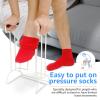 DNAMYJME Stock Aid Tool Convenient Firm Stocking Donners Solid Stockings Assist Tool Adaptive Dressing Aid Easy to Use Donning Aid Large Stocking Assistance Tool for Old Men(Style 1) view 4