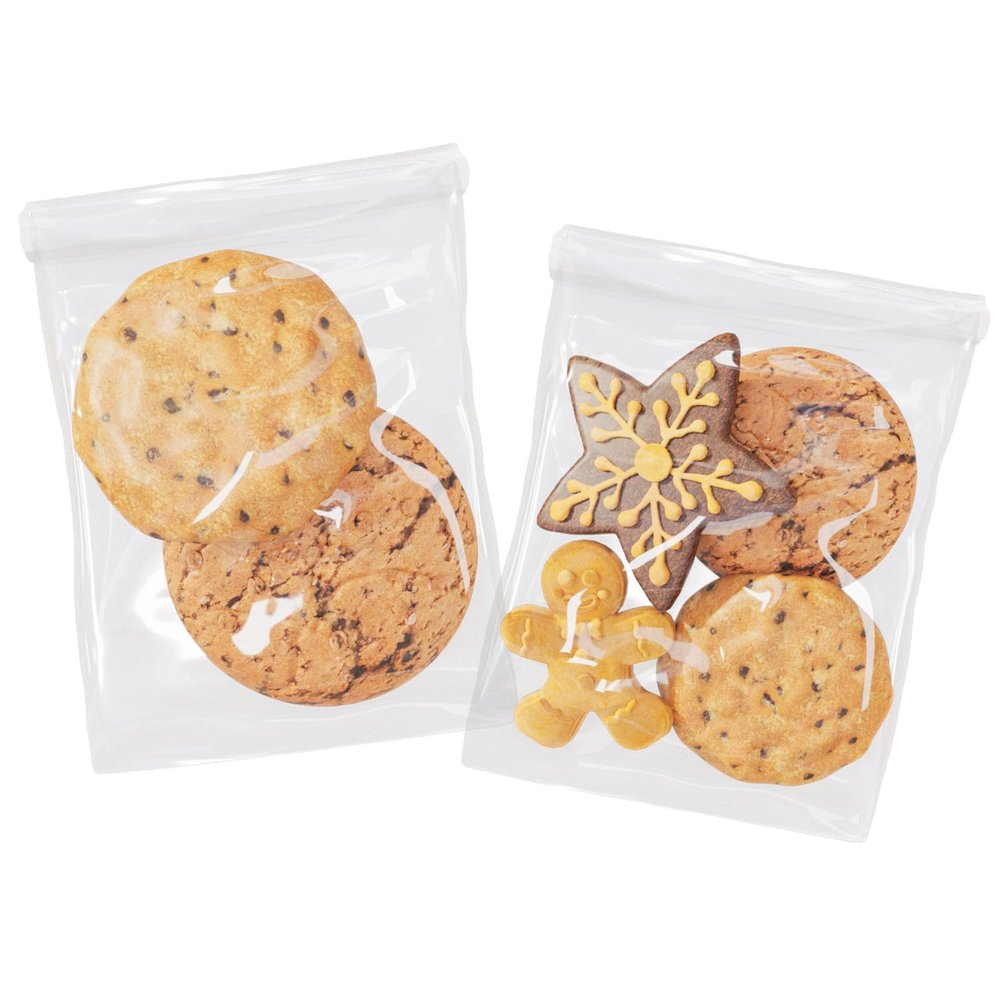 Artboil Clear Cello Bags 3x5 Inch - Small Self-Adhesive Resealable Bags for Treats, Jewelry, and Party Favors - Food Safe (200 Pack)
