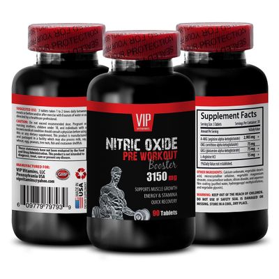 AAKG nitric oxide - NITRIC OXIDE UNIQUE COMPLEX - OKG workout booster, GKG athletic support, AKIC muscle pump, nitric oxide pre workout, nitric oxide supplement for men 1 Bottle 90 Tablets