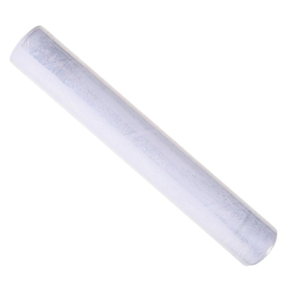 1roll Food Cling Wrap Roll Disposable Pe Film Wrap Slide Cutter for Commercial Use Food Service Film Style