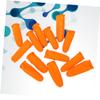 Disposable Latex Anti-Skid Finger Cover Thick Fingertip Protector Orange for Painting Nail Art Pack view 4
