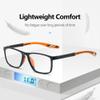 Reading Glasses for Men Sporty Design TR90 Blue Light Blocking Reader Comfortable and Flexible Lightweight HLC +2.0 view 3