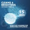 Retainer Cleaner Tablets, Denture Cleaning Tablets, Aligner cleaning, Remove Stains, Odors & Plaque, Night Guard Cleaner, 1-Month Supply of PERSULFATE-Free Aligner Cleaner, 30 Tablets, Mint-Scented, view 4