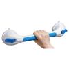 Suction Cups Grab Rails for Bathroom, Strong Bathtub Shower Handles, Anti Slip Shower Wall Grip Handle, Disability Aids, Hold 110Kg Shower Grab Bar for Elderly Children (Blue and White, 43cm) view 1