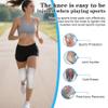 11" Compression Knee Brace - Gray - Premium Breathable Support for Arthritis Pain Relief, Running, Workout & Recovery - Stabilizes Joints for Men & Women - Secure Fit for Active Lifestyle & Daily Comfort view 4